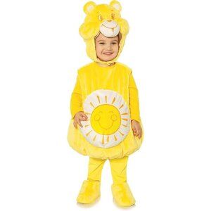 Funshine Care Bear Plush Costume Toddler Halloween Outfit Size 4-6 Sun